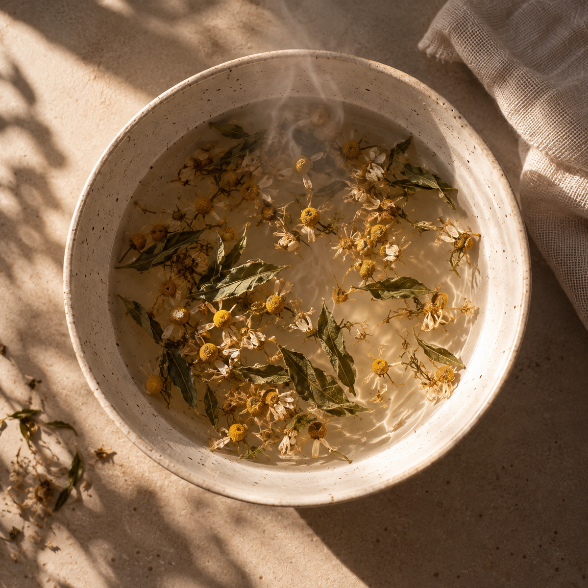 The Steam Ritual. – Botanisches Gesichtsdampfbad