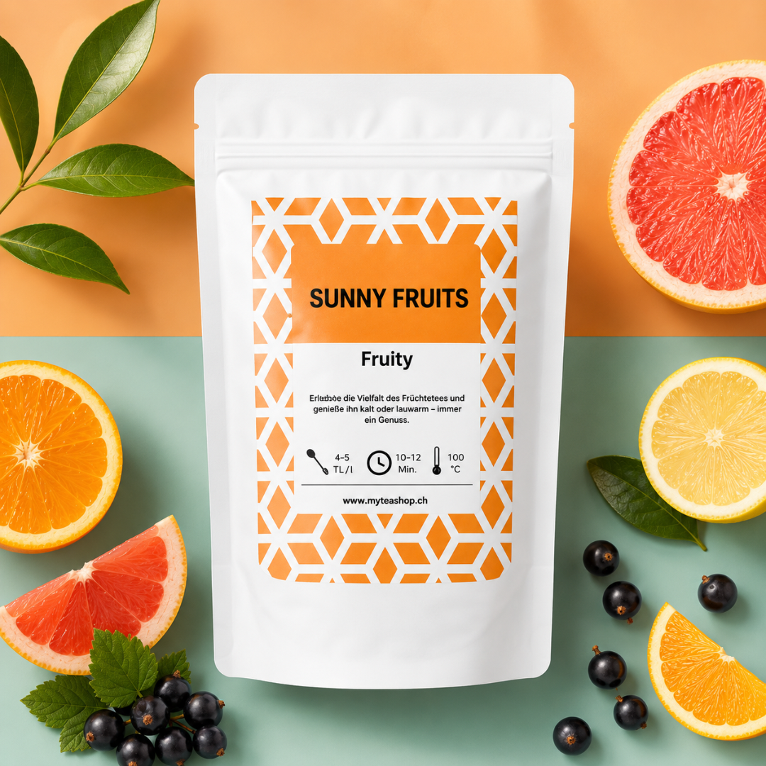 Sunny Fruits - zesty fruit tea with grapefruit and lemon