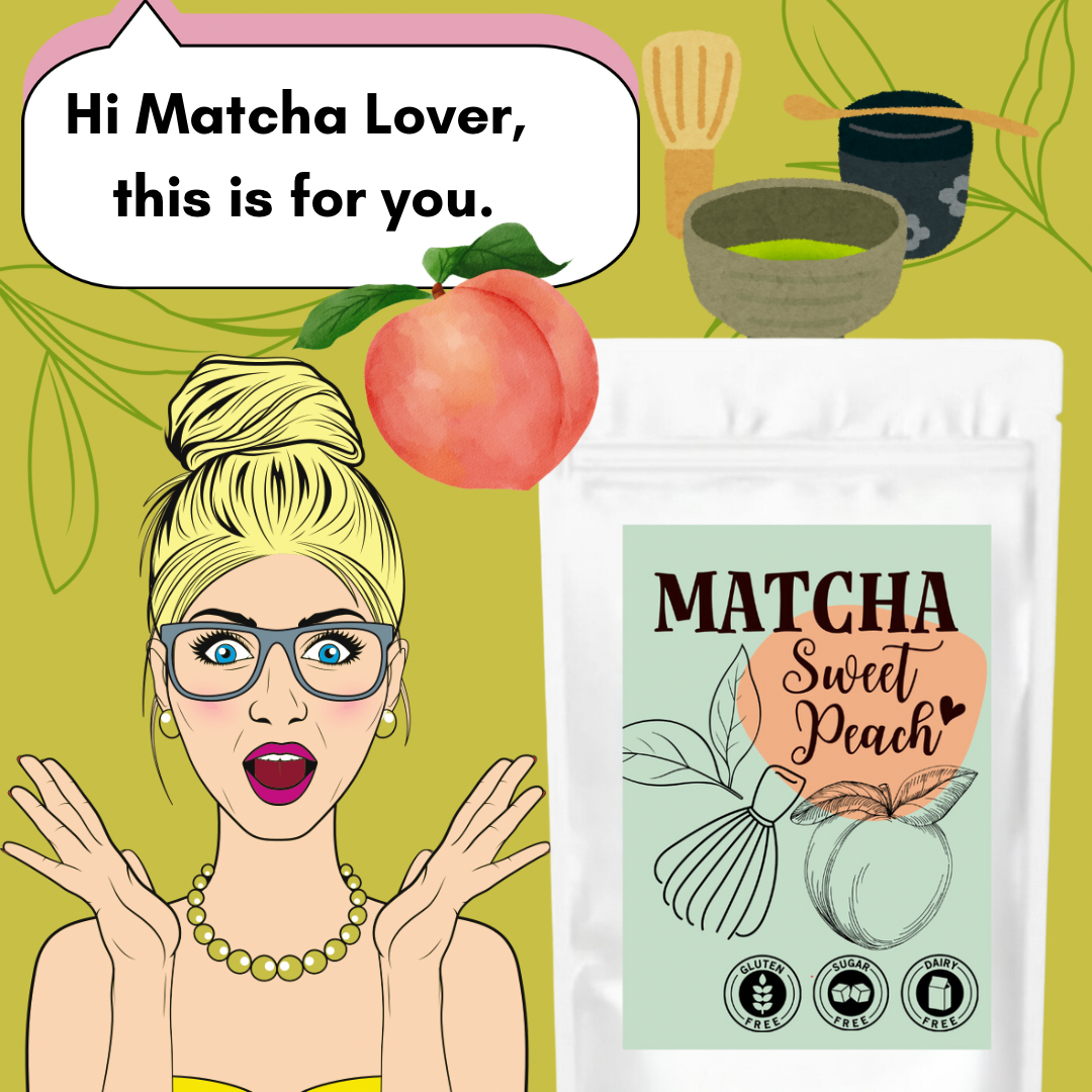 Matcha Sweet Peach