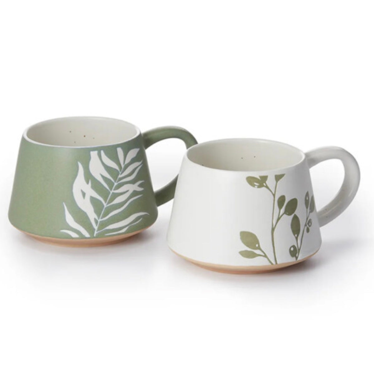 Botanical Green – Teetasse aus New Bone China | 350 ml