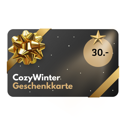 Cozy Winter Geschenkkarte
