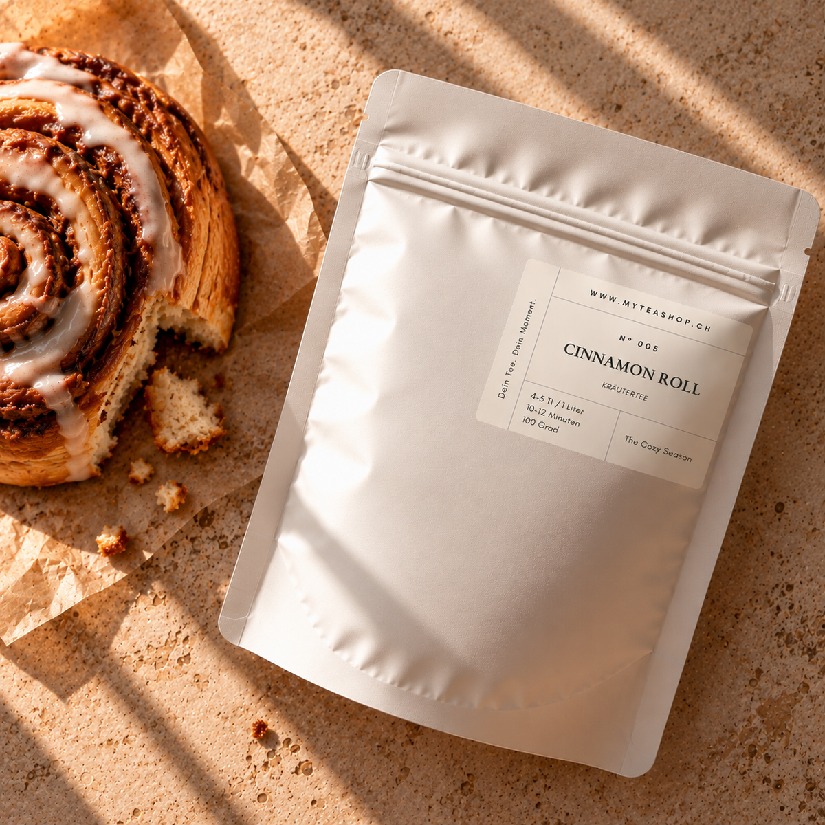 Santa's Sweet Cinnamon Bun - Herbal Tea