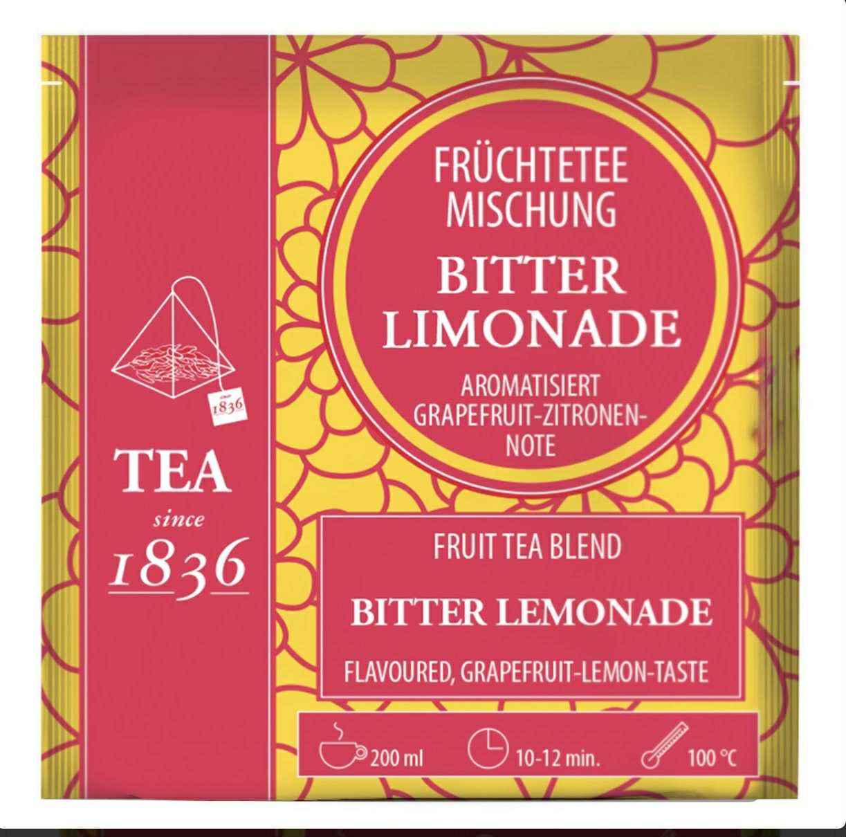 Bitterlimonade Pyramidenbeutel