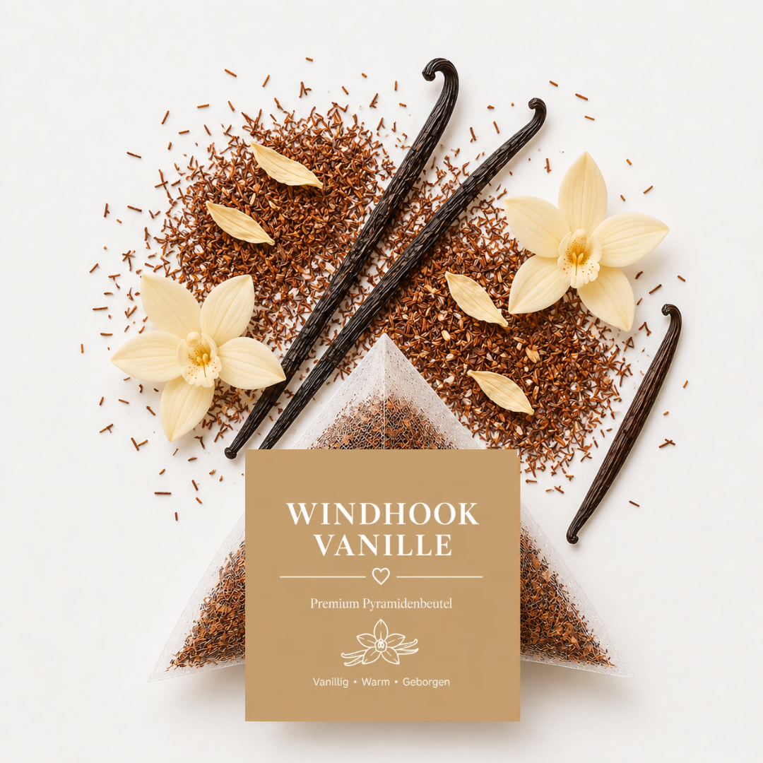 Windhuk Vanille (Rooibos) Pyramidenbeutel