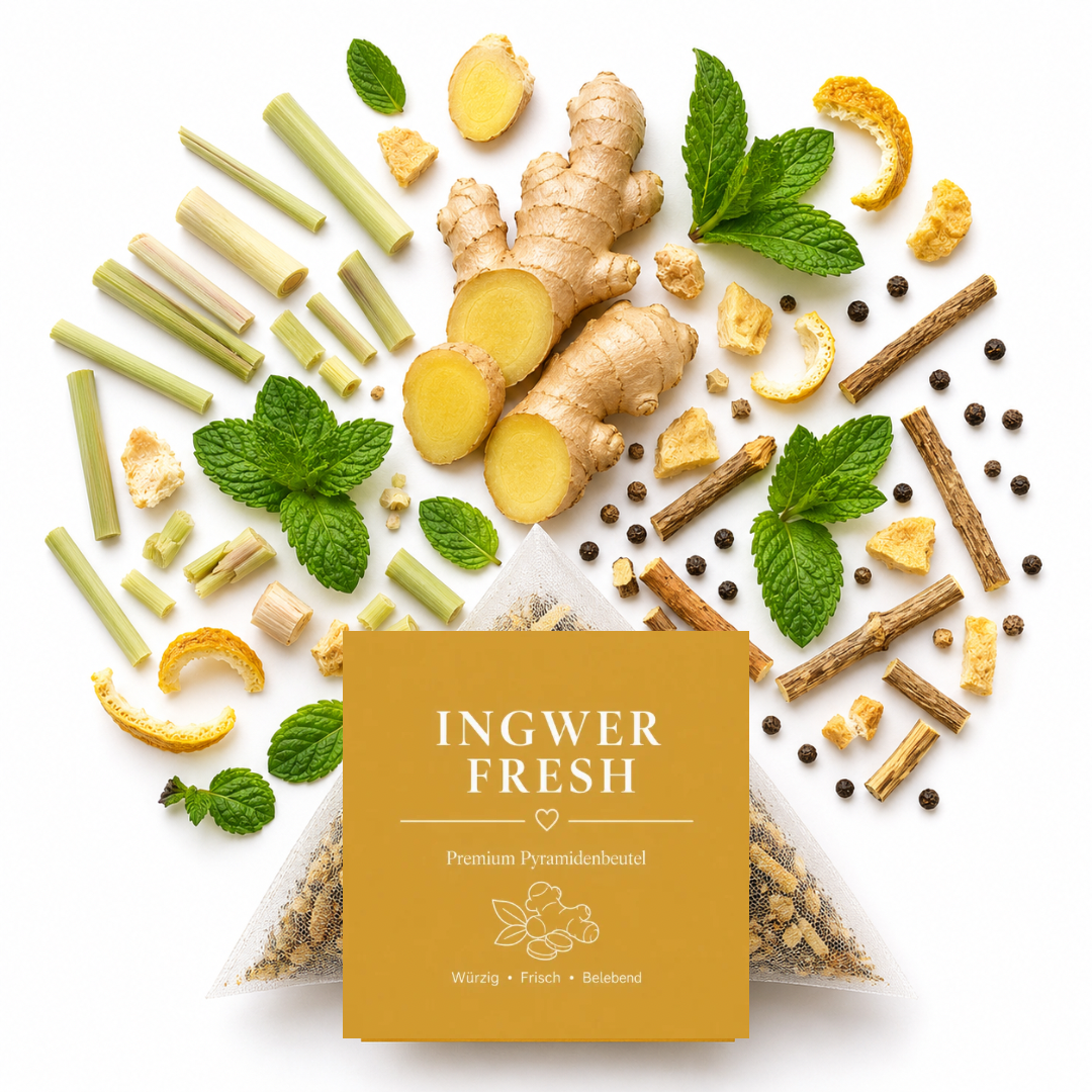 Ingwer Fresh Tea Pyramidenbeutel