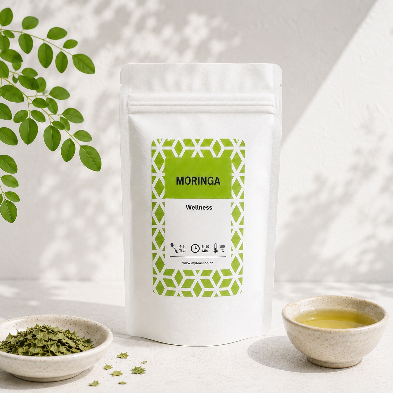 Thé Moringa - Herbes en vrac (Bio)