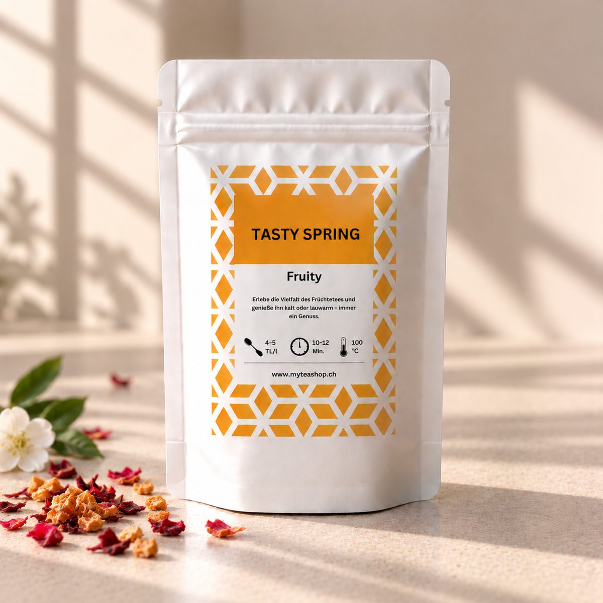 Tasty Spring - Fruity Rhubarb Fruit Tea
