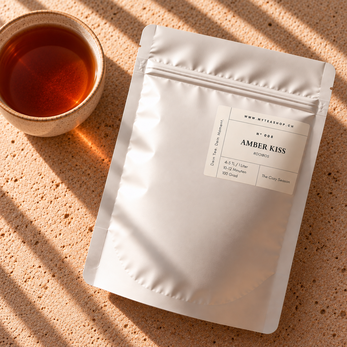 Amber Kiss – Rooibos mit Pfefferkuchen und Orange
