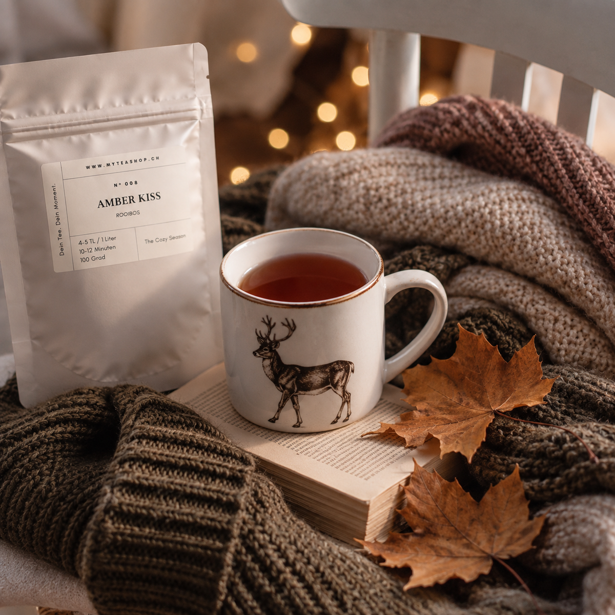 Amber Kiss – Rooibos mit Pfefferkuchen und Orange