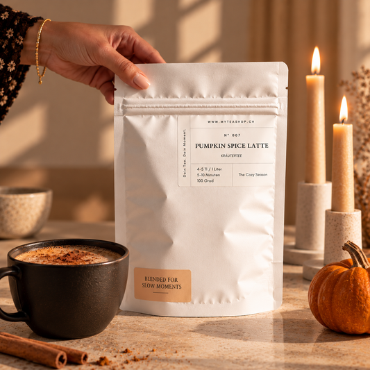 Pumpkin Spice Latte - Gewürztee mit Kürbis & Zimt