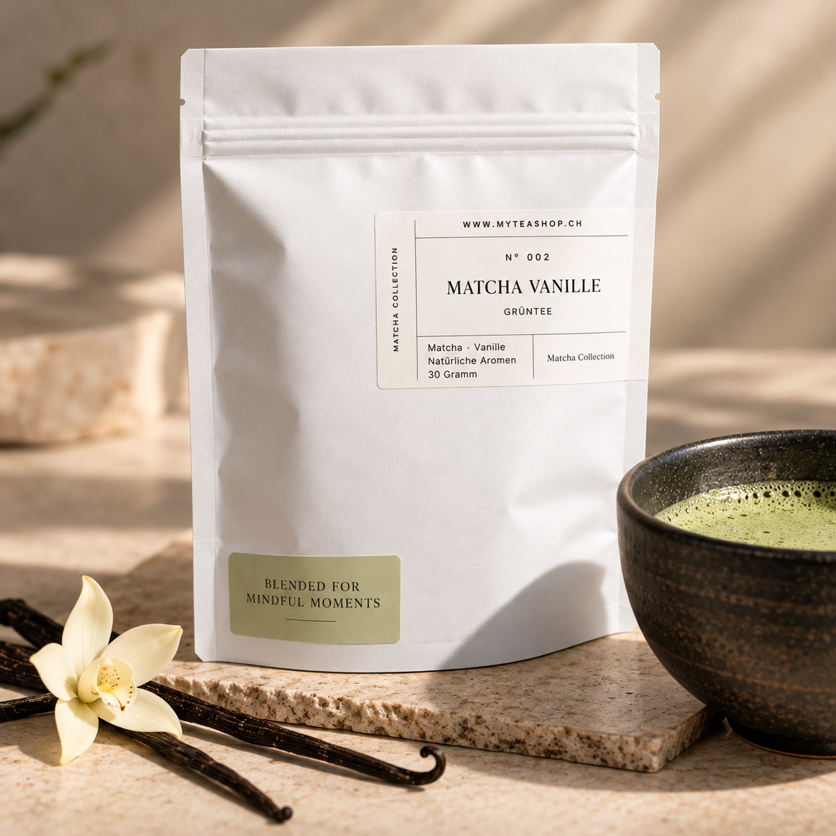 Matcha Vanille – Matcha mit Vanille