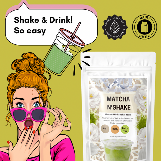 Matcha N'Shake - Matcha Shakebasis (Bio, Bestseller)