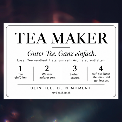 Tea maker for iced tea