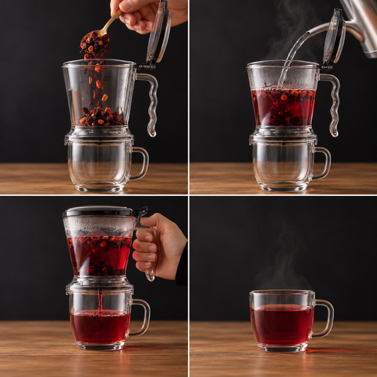 Tea maker for iced tea