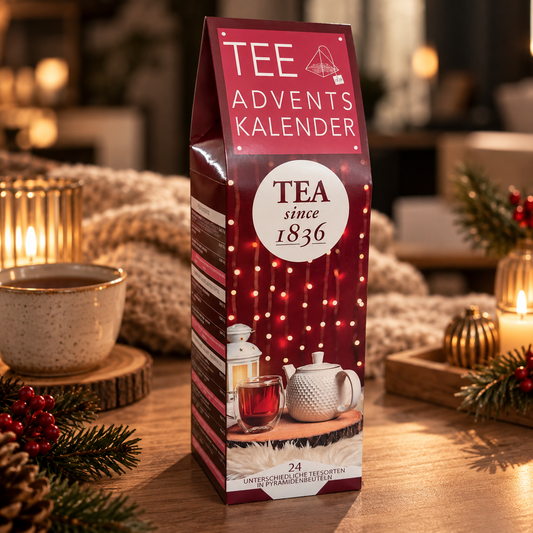 Tee-Adventskalender – 24 Teemomente | Bordeauxrot