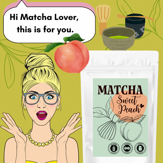 Matcha Sweet Peach