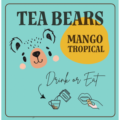 Tea Bears - Mango Tropical - Tropische Früchte-Geschmack