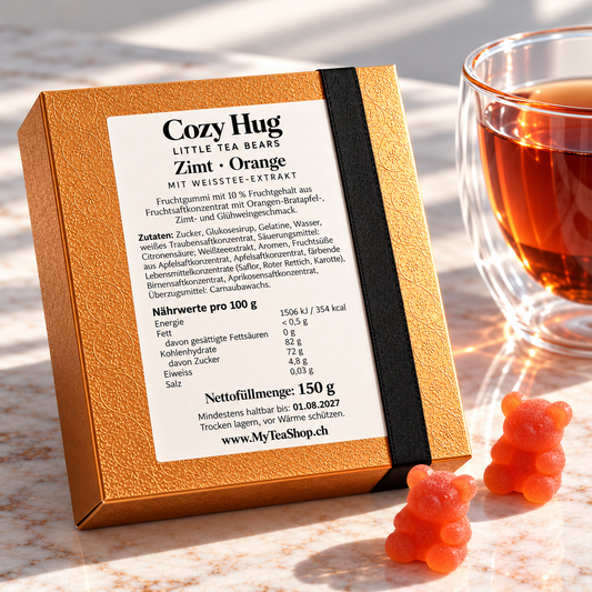 Cozy Hug – Little Tea Bears | Orange-Zimt | 150 g