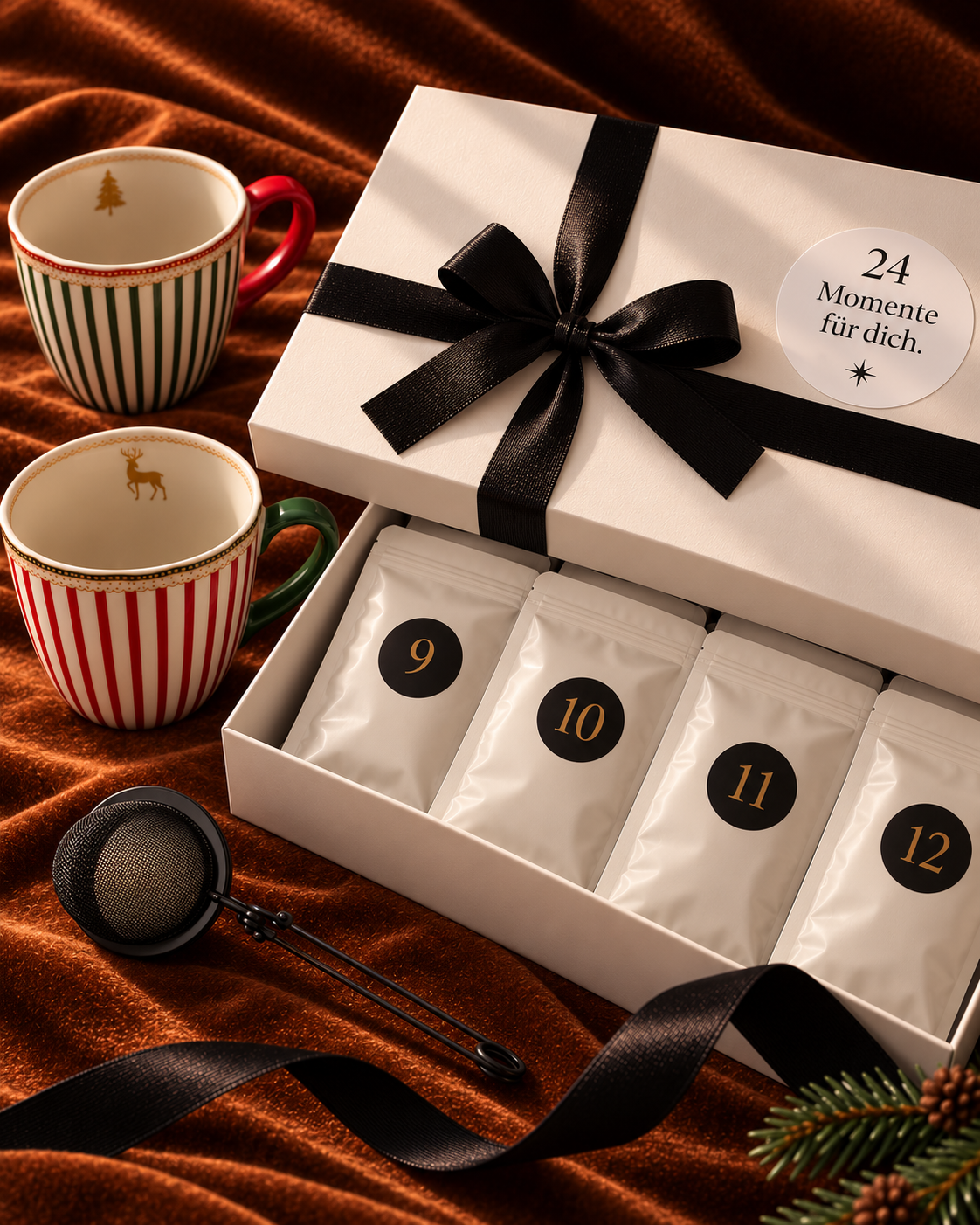 24 Little Tea Moments – Dein persönlicher Tee-Adventskalender
