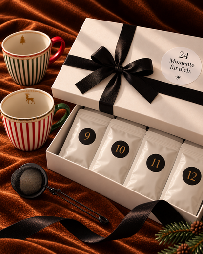 24 Little Tea Moments – Dein persönlicher Tee-Adventskalender