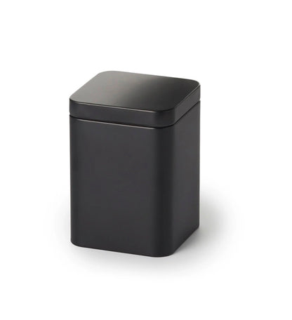 SOLO – Matte Teedose in Schwarz | 100 g