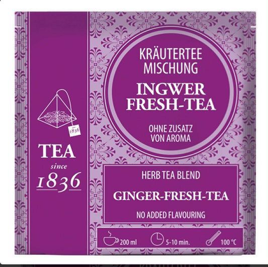Ingwer Fresh Tea Pyramidenbeutel