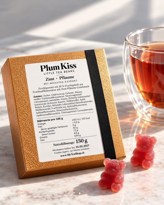 Plum Kiss – Little Tea Bears | Zimt-Pflaume | 150 g