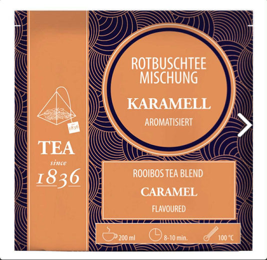 Karamell (Rooibos) Pyramidenbeutel