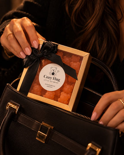 Cozy Hug – Little Tea Bears | Pfeffernuss-Orange | 150 g