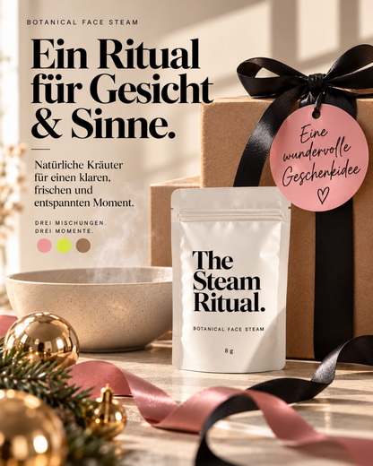 The Steam Ritual. – Botanisches Gesichtsdampfbad