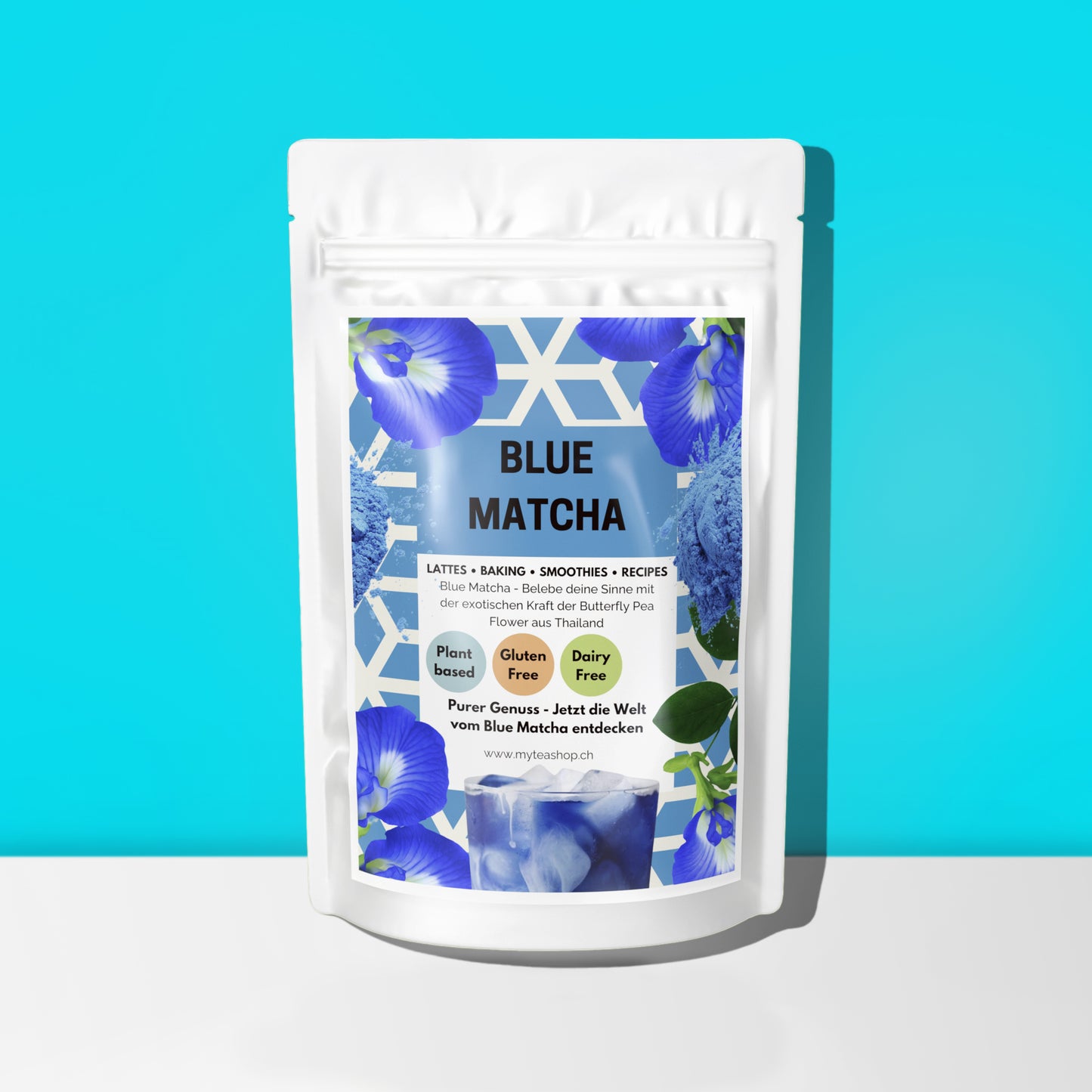 Blue Matcha - Matcha (Aktuell keine Deklaration als Lebensmittel zulässig gemäss "Novel Food" Verordnung)